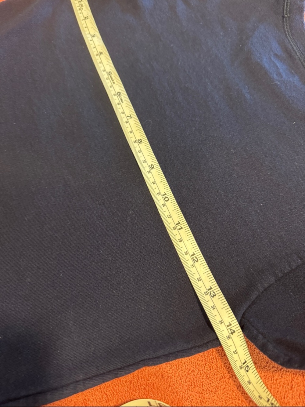 Hanes Boys Navy Football 'Gridiron' Sweatshirt - Picture 5 of 9